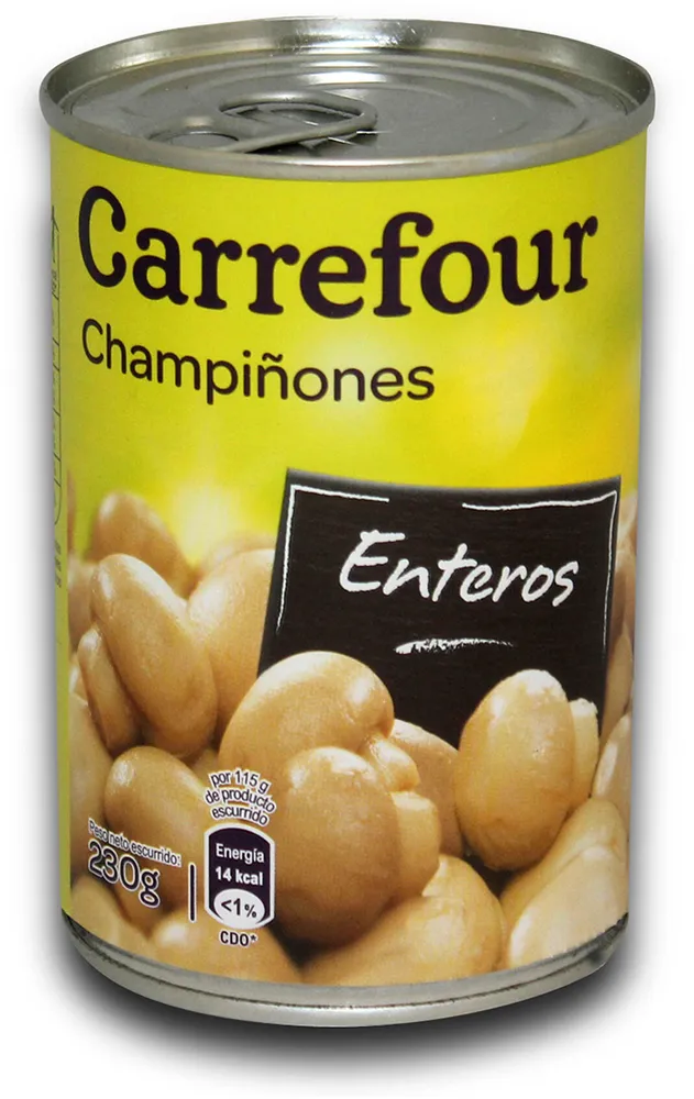 Champiñones enteros