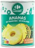 Ananas au jus d'ananas