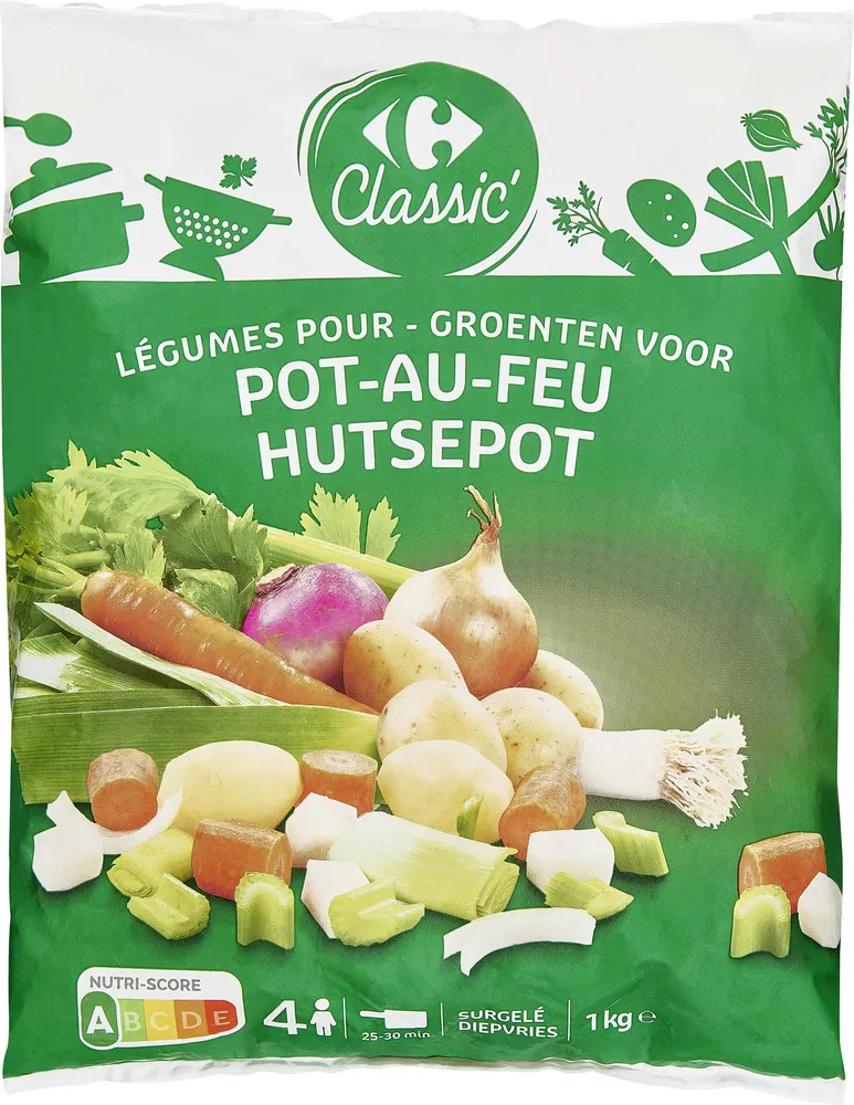 Légumes pour Pot-au-Feu