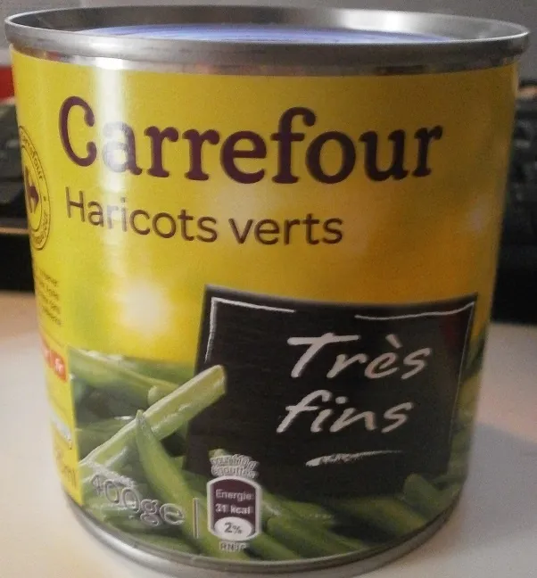 Haricots verts Très fins