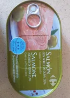Saumon à l'huile d'olive 33,6% goût fumé