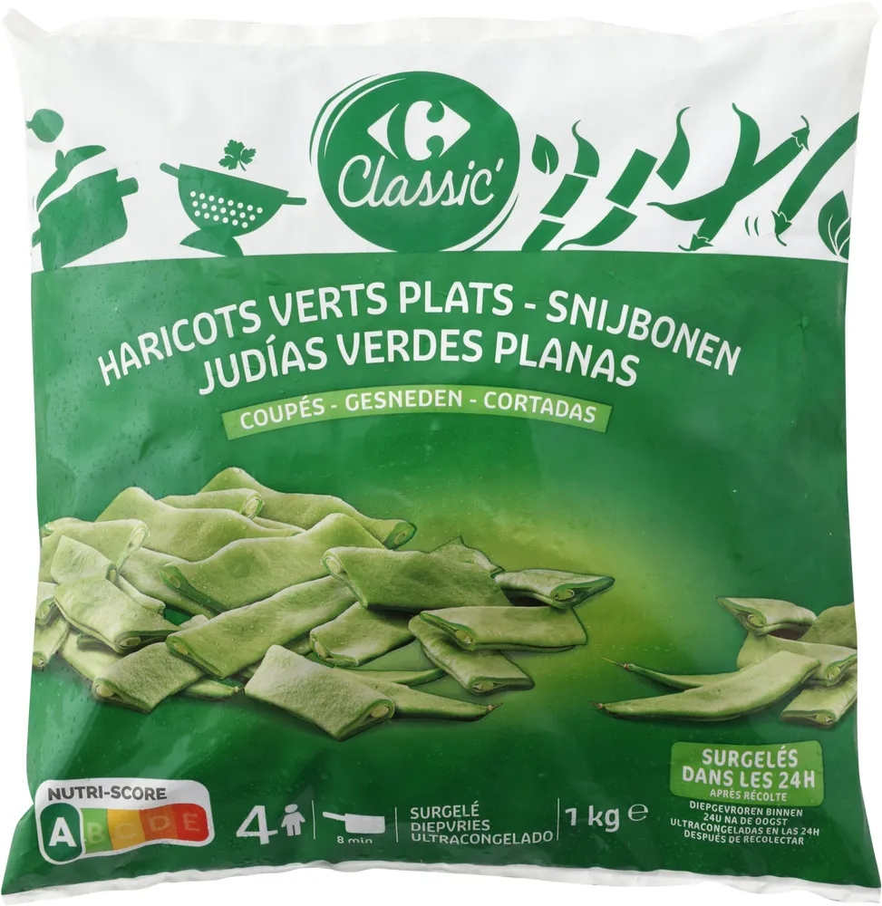 Judías verdes planas