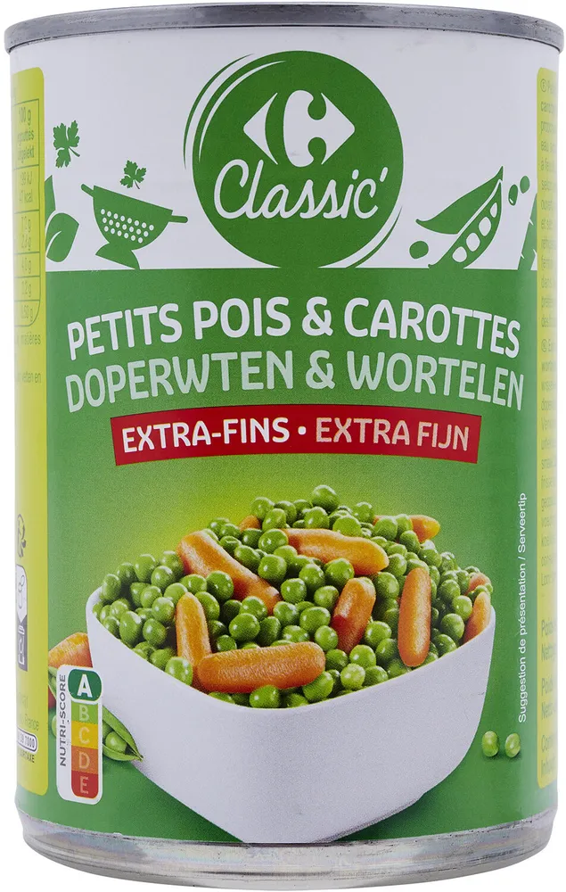 Petits pois & carottes