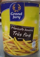 Bte 4 / 4 Haricot Beurre Tres Fin Grand Jury