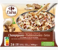 Poêlée de Champignons crème et persillade