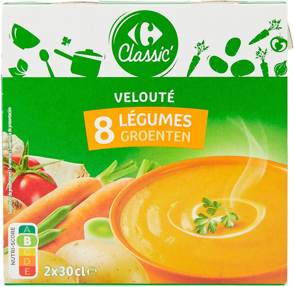 Velouté aux 8 légumes