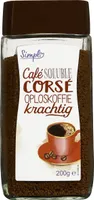 Café soluble corsé