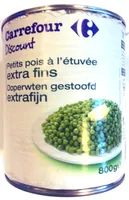 Petits pois à l'étuvée extra fins