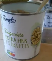 Flageolets extra fins