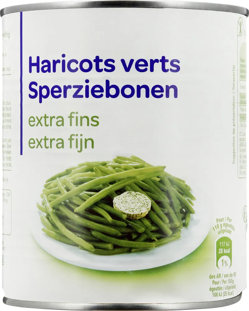 Haricots verts extra fins