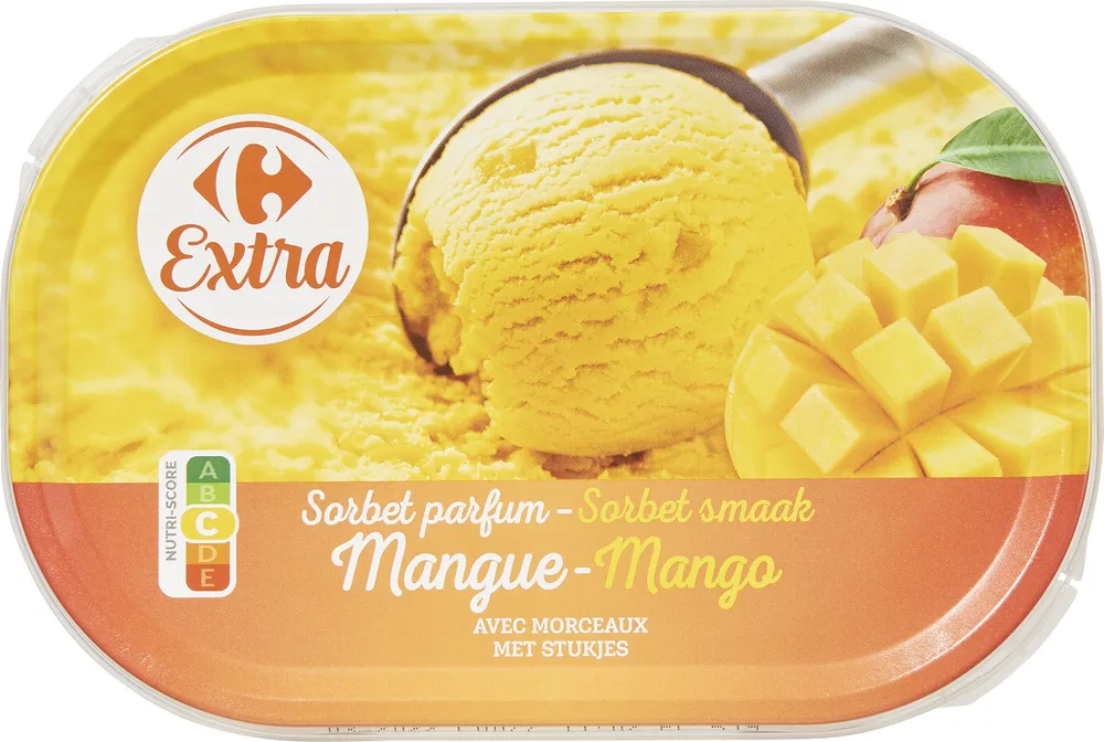 Sorbet parfum Mangue