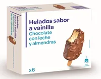 Helado bombón almendrado
