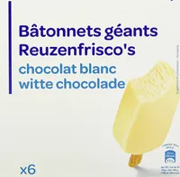 Bâtonnets géants CHOCOLAT BLANC