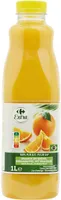 100% pur jus orange du brésil sans pulpe