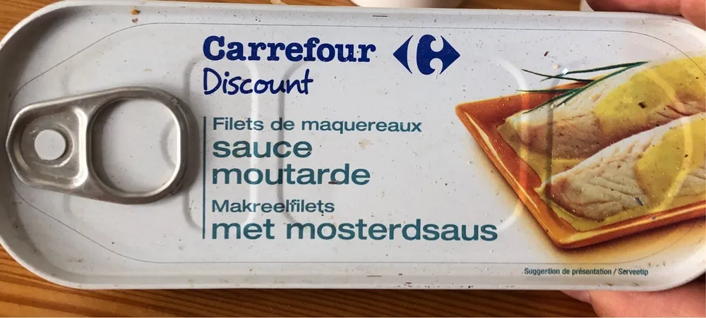 Filets de maquereaux sauce moutarde