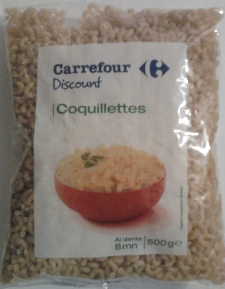 Coquillettes (Al dente 8 mn)