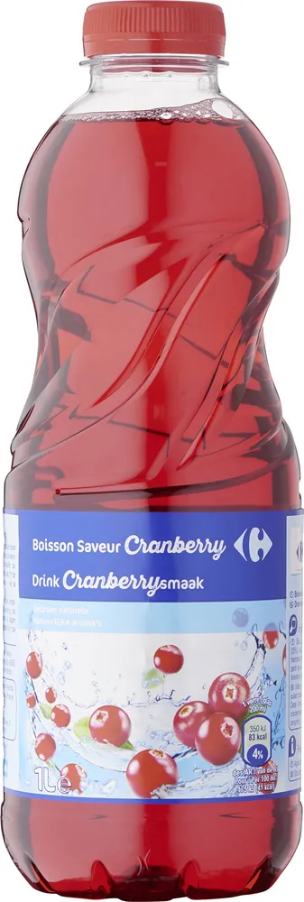 Boisson Saveur Cranberry
