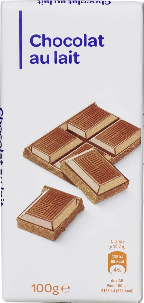 Chocolat au lait