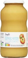 Compote de pommes allégée en sucres*