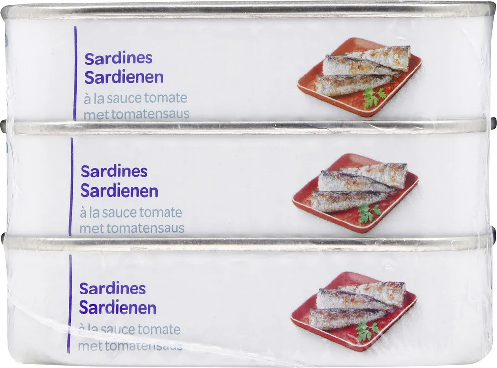Sardines à la sauce tomate