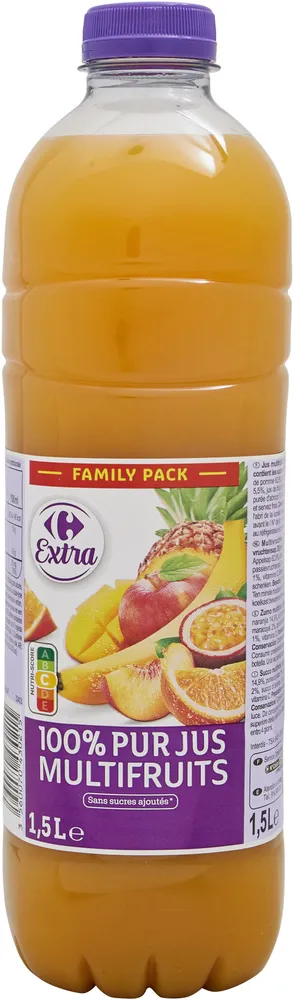 100% pur jus multifruits