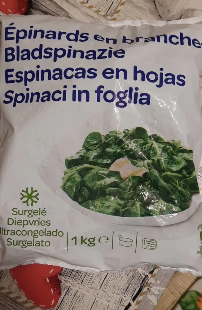 Epinards en BRANCHES