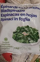 Epinards en BRANCHES