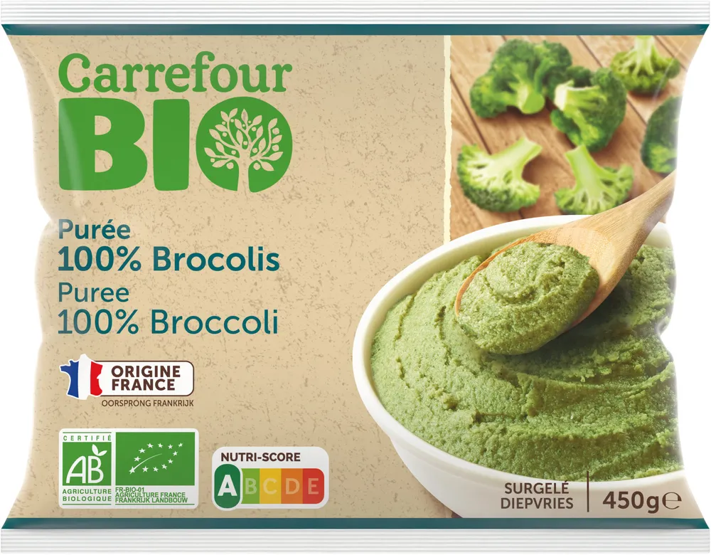 Purée 100% brocolis