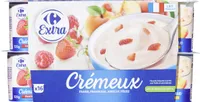 Crémeux FRAMBOISE PECHE FRAISE ABRICOT