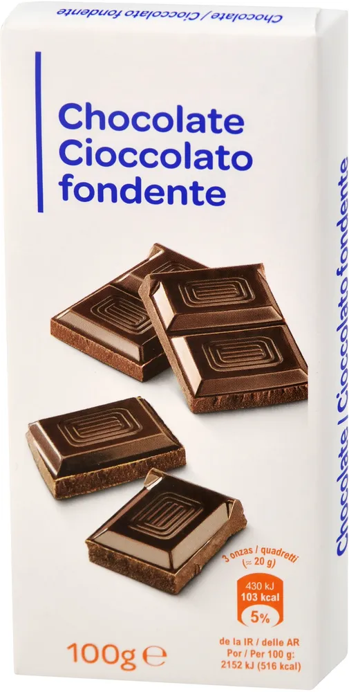 Chocolate puro para fundir