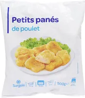 Petits panés de poulet