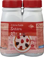 Crème entière fluide