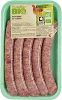 Saucisses de volaille bio