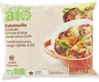 Ratatouille cuisinée à l'huile d'olive vierge extra 3,2% Bio