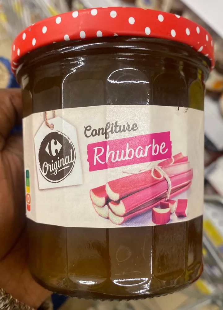 Confiture rhubarbe