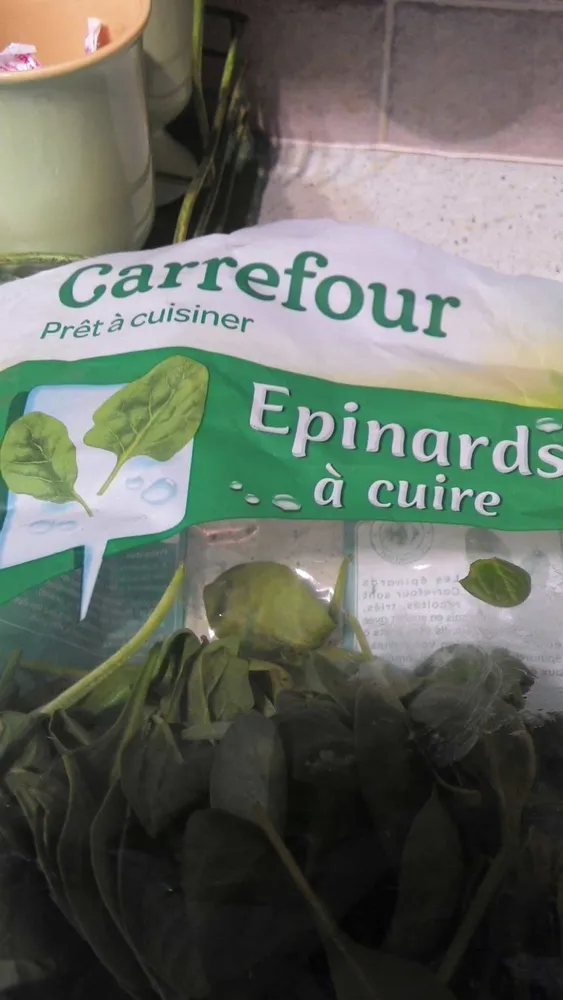 Epinards à cuire