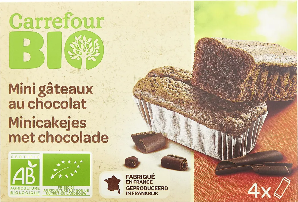Mini gâteaux au chocolat