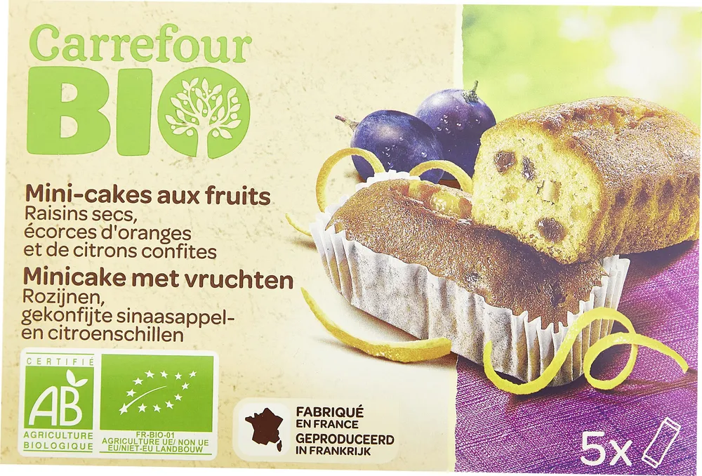 Mini-cakes aux fruits