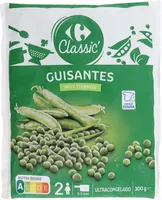 Guisantes muy tiernos