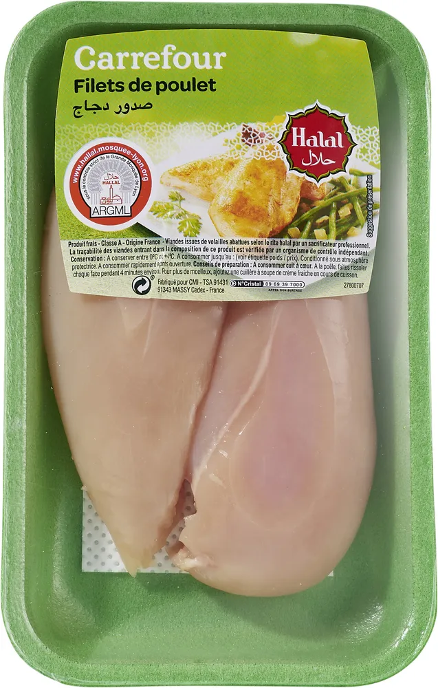Filets de Poulet Halal