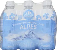 Eau minérale naturelle des alpes