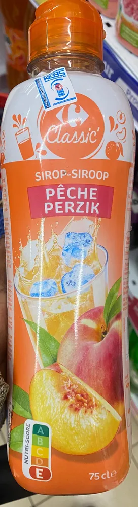 Sirop-pêche