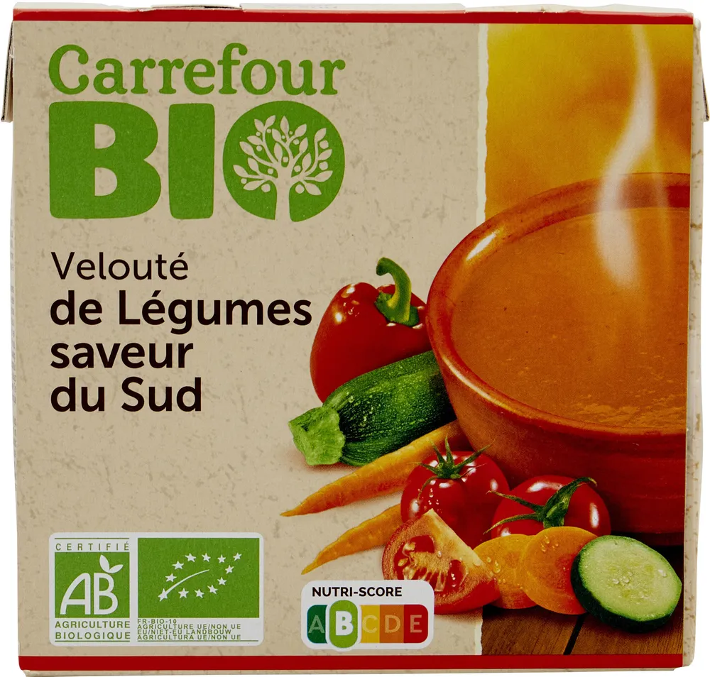 Velouté de légumes saveur du Sud