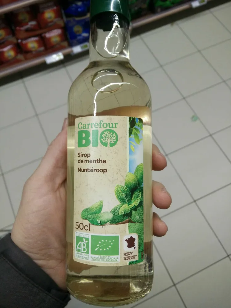 Sirop de menthe