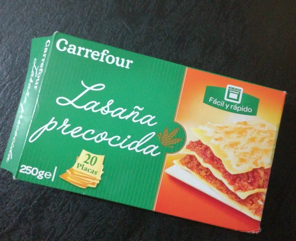 Lasagnes précuites