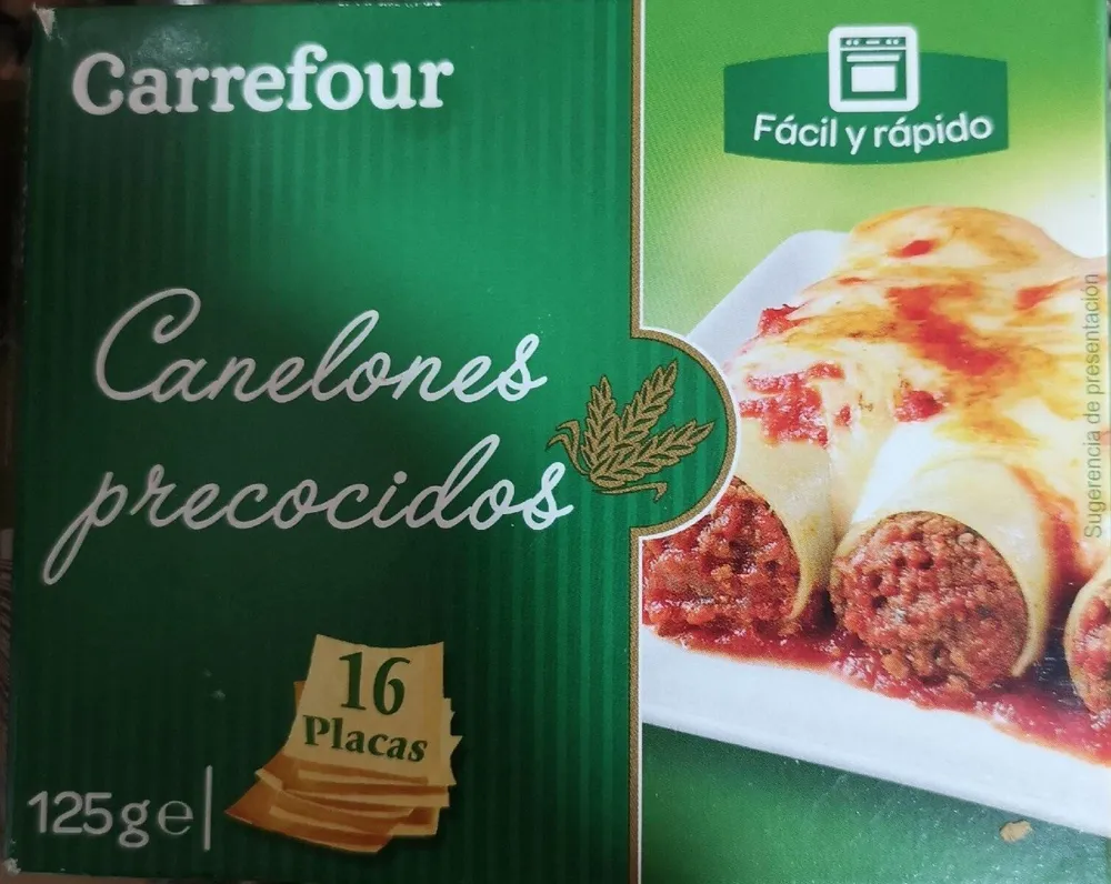 Cannelloni précuites