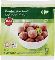 Boulettes au Bœuf* Halal