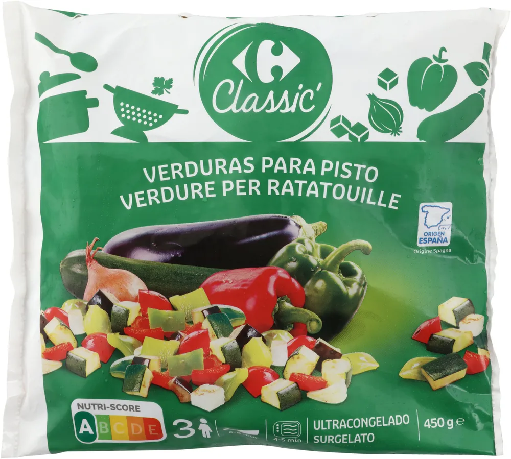 Verduras para pisto