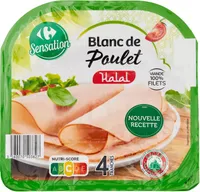 Blanc de Poulet Halal 4 tranches