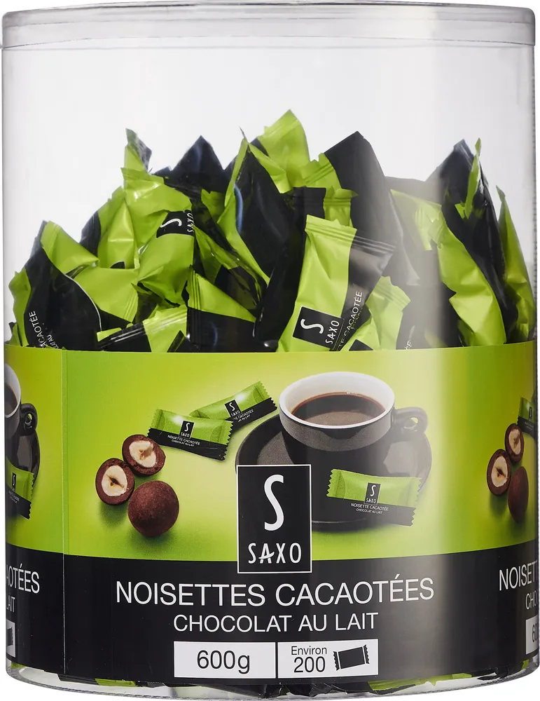 Noisettes Cacaotées Chocolat au Lait